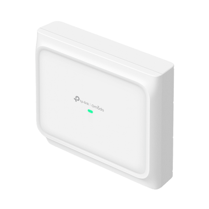 Access Point WiFi 6 Outdoor AX3000 / 2402 Mbps 5 GHz + 574 Mbps 2.4 GHz / Antenas Direccionales 30ºH-30ºV, 12 dBi 2.4 GHz + 15 dBi 5 GHz / IP68 / -30°C a +70°C / PoE+ 802.3at / Omada Cloud Management / 802.11k/v/r Roaming
