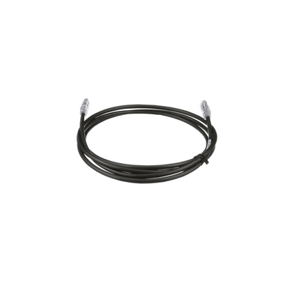 Cable de Parcheo UTP, Cat6A, 24 AWG, CM, Color Negro, 3.05 Metros (10 Pies)