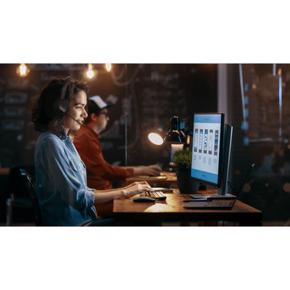 Diadema Inalambrica BH70-Mono-Teams USB C/A Optimizada para Microsoft Teams con Tecnología de Captura Precisa de Voz