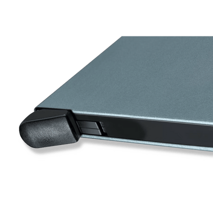 Tarjetero / Almacenamiento Seguro 4-6 Tarjetas / Aluminio Duradero / Protección RFID / Sistema Deslizamiento Patentado / Color Gris.