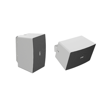 Altavoz de Pared PoE Dante 6.5 pulgadas | 2 Vías | Potencia PoE++ 10W | DSP Integrado | Mixer 2 Canales | Montaje VESA 75 mm | UL1480A | Negro o Blanco