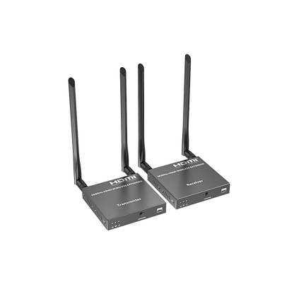 Kit Extensor Inalámbrico HDMI | 4K@60Hz 4096x2160 | Tecnología ipcolor STREAM | Banda 5G 5.18-5.24 GHz | Distancia 50 m | Conexión de Hasta 1 a 4
