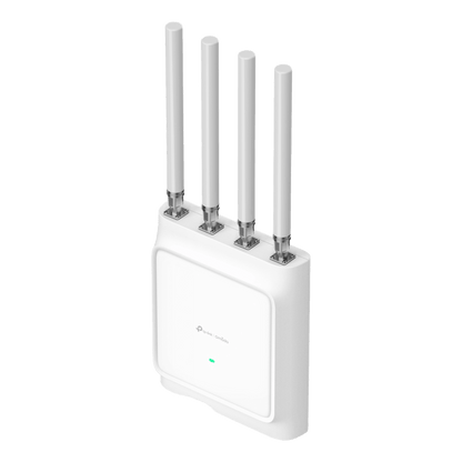 Access Point Wi-Fi 6 Exterior AX3600 / 3.6 Gbps Velocidad Total / 4x4 MU-MIMO / IP68 / Protección Rayos 6 kV / Gestión Cloud Omada / -40°C a +70°C / Alta Densidad de Usuarios