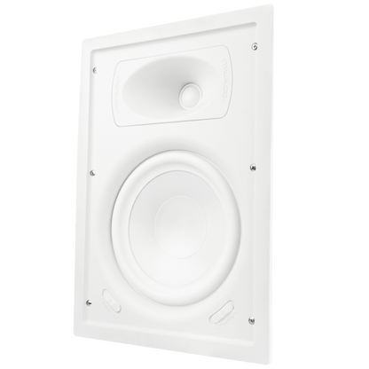 Speaker In-Wall TruAudio Ghost Series | 2 Way | Woofer 8in Polipropileno Blanco | Tweeter 1in | Potencia 5-125 W | Impedancia 8&Omega; | Rango de Frecuencia 40-20kHz | Sensibilidad 90dB