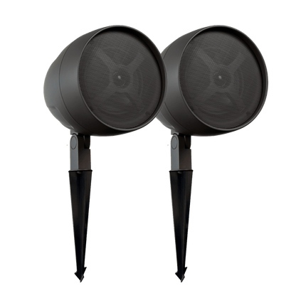 Altavoz de 2 vías | exteriores | 70V / 100V | woofer de 6.5 in | negro