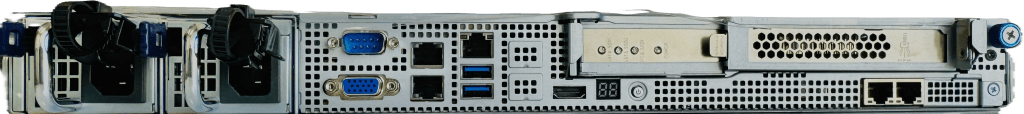 NVR Wisenet WAVE basada en Ubuntu Linux / Montable en Rack 1U / Incluye 1 licencia WAVE-PRO-04 / 470 Mbps throughput / Incluye 80 TB para almacenamiento