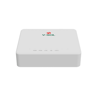 ONU Bridge Dual GPON/EPON con 1 Puerto SC/APC + 1 puerto LAN Gigabit + 1 puerto CATV