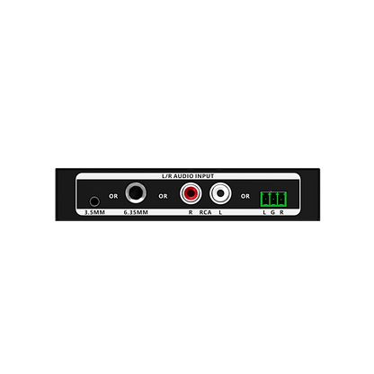 Extensor de Audio sobre IP | PCM 2.0 | 120 m | Matriz Flexible 1 a 1 / 1 a N / N a N | Interfaces Profesionales | Protección ESD | Solo Transmisor