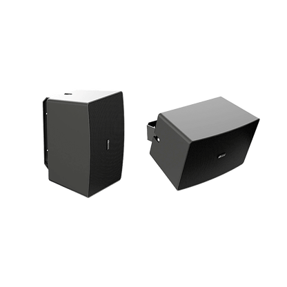 Altavoz de Pared 8" | Alimentación PoE++ | Red Dante | DSP Integrado | Mezclador 2 Canales | Montaje Flexible | 100 dB SPL