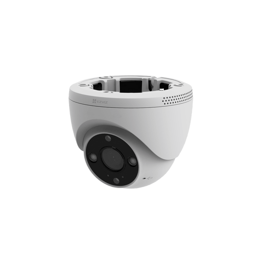 Cámara IP POE Inteligente / 2K 4MP (2304x1296) / IA Detección Humano-Vehiculo / Visión Nocturna Color / Audio Bidireccional / IP67 / Almacenamiento MicroSD 512GB