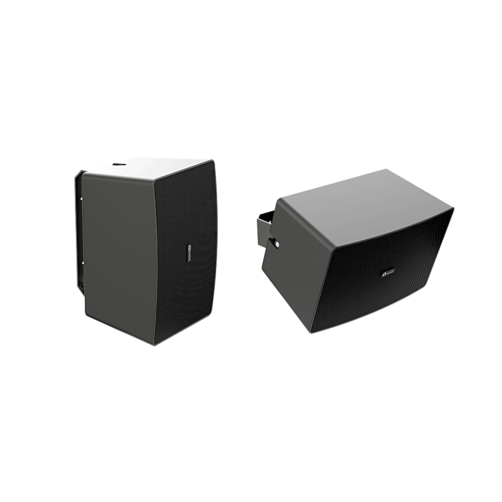 Altavoz de Pared PoE Dante 6.5 pulgadas | 2 Vías | Potencia PoE++ 10W | DSP Integrado | Mixer 2 Canales | Montaje VESA 75 mm | UL1480A | Negro o Blanco