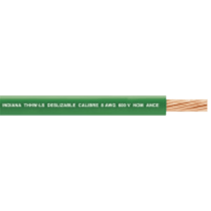 (SLY311) Cable Eléctrico de Cobre Recubierto THW-LS Calibre 12 AWG 19 Hilos Color Verde (100 Metros (328.08 Pies))
