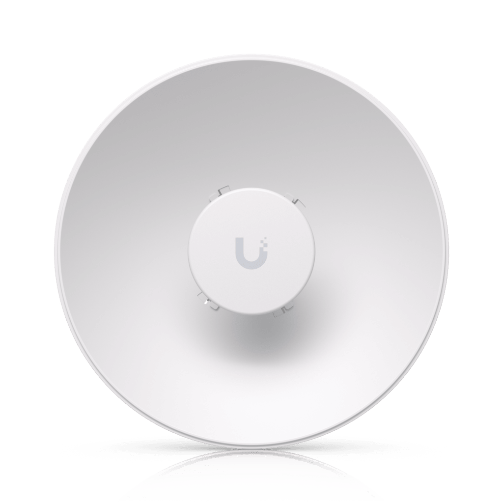 UISP Dish Mini – Antena Direccional Tipo Plato de 26 dBi de Ganancia, Banda de Frecuencia de 5150 a 6875 MHz