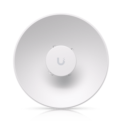 UISP Dish Mini – Antena Direccional Tipo Plato de 26 dBi de Ganancia, Banda de Frecuencia de 5150 a 6875 MHz