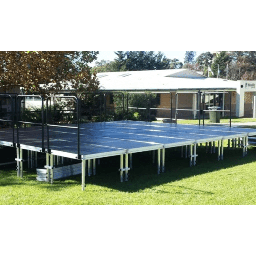 Tarima modular para escenario | 2 metros x 1 metro | aluminio