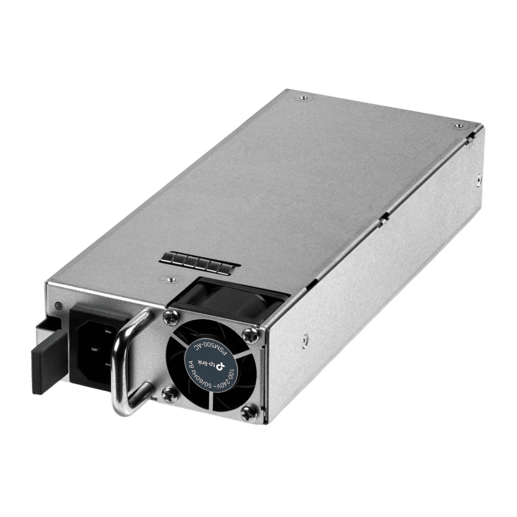 Fuente de Alimentación AC / 500W / 53.5V DC / Hot Swappable / Protecciones Integrales / Compatibilidad Omada