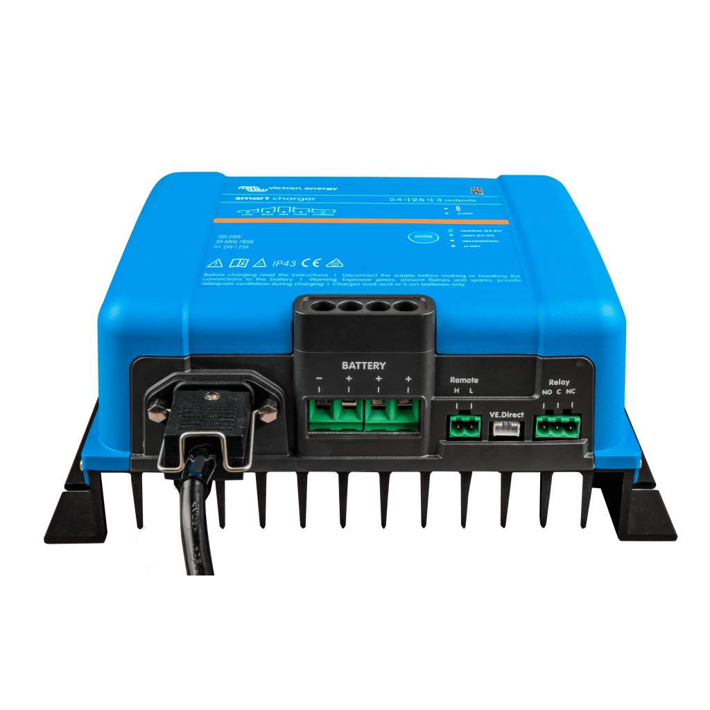 Phoenix Smart IP43 24/25 / Cargador de Baterías 24V, 25A / Para Ambientes Marinos y Terrestres. /  Para baterías de Plomo y Litio