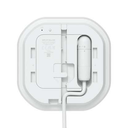 UniFi Siren PoE – Sirena para Exteriores Todo Clima con Alarma de 110 dB e Iluminación LED de Emergencia Alimentada por PoE