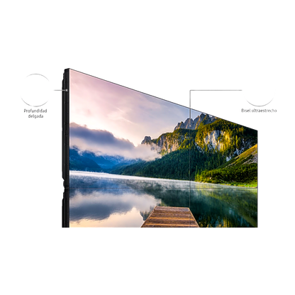 KIT de Video wall LCD 3x3 / 9 pantallas de 55" VM55BU incluye montajes de pared Peerless DS-VW765-LAND