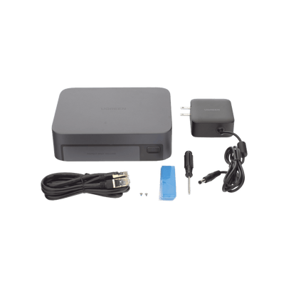 NAS UGREEN NASync DXP480T Plus / Intel Core i5-1235U 10 Núcleos / 4 Ranuras SSD M.2 NVMe PCIe 4.0 y 3.0 / 10GbE Ethernet / Thunderbolt 4 40 Gbps / HDMI 8K / Memoria DDR5 Expandible hasta 64 GB
