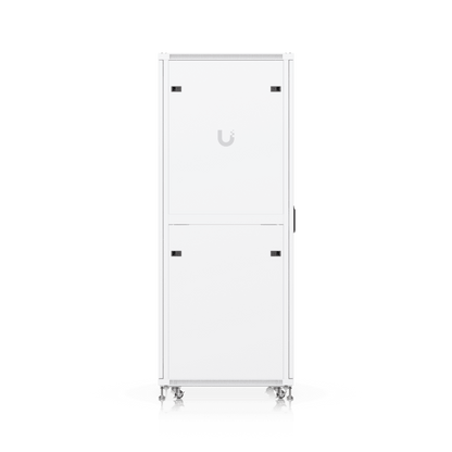UACC Rack Cabinet 42U (600 × 800 mm) – Gabinete de Piso Totalmente Ensamblado con Ventiladores Integrados, Paneles Removibles, Ruedas con Seguro y Puerta Frontal Perforada para Óptimo Flujo de Aire