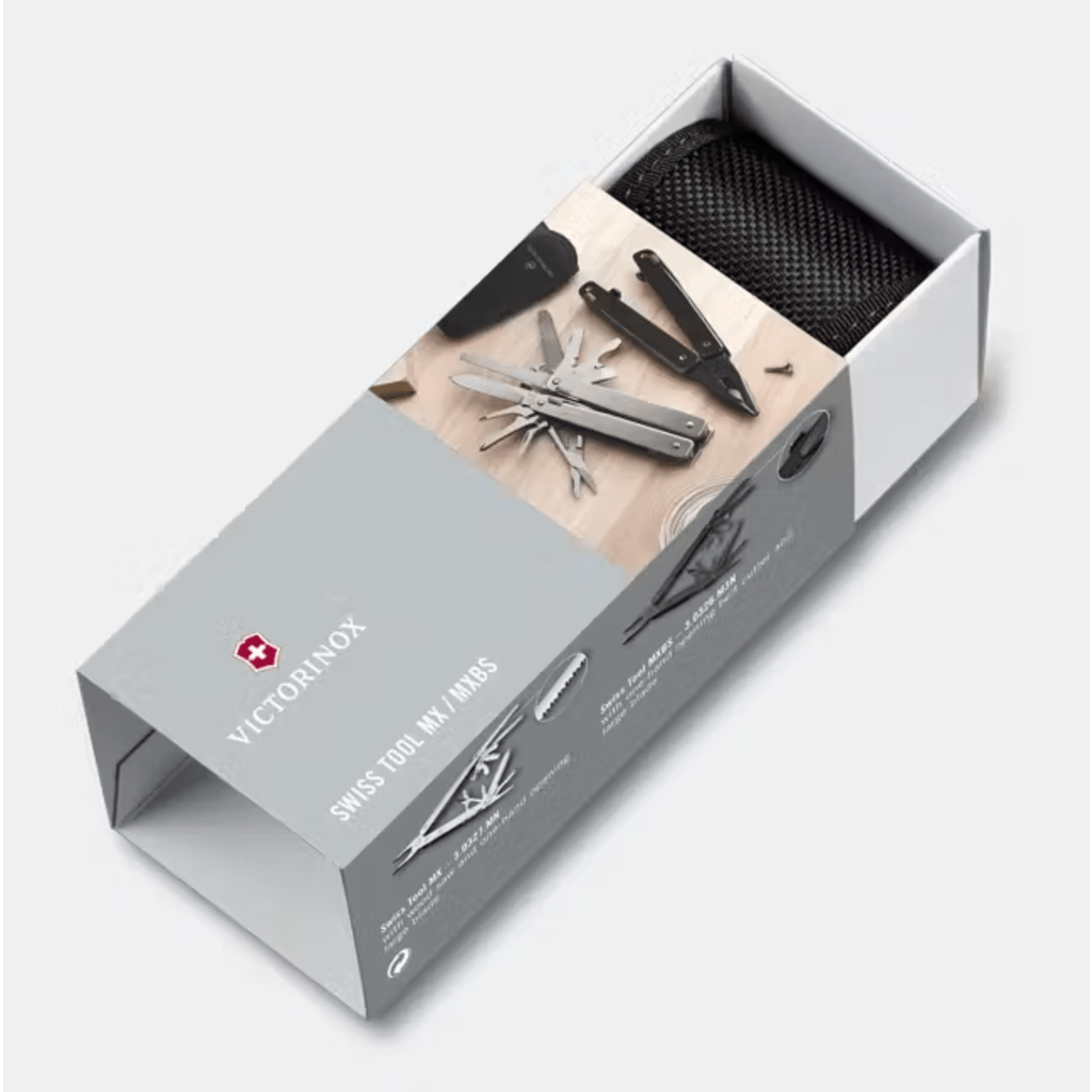 Navaja Multiuso Victorinox Swiss Tool / 26 Funciones / Acero Suizo / Punta Fina / Dimensiones 115 x 45 x 19 mm / Peso 295 g.