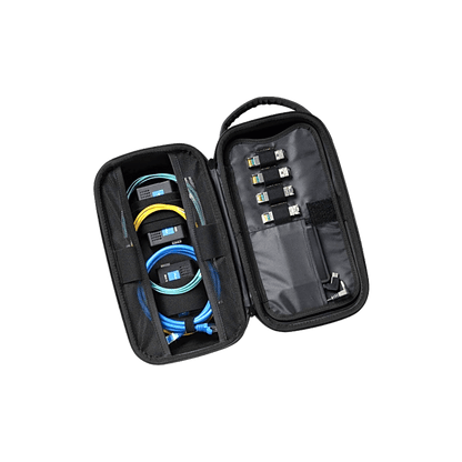 Probador de fibra para LinkIQ de 1 Gb/s y 10 Gb/s / Ping y Diagnóstico Switch / Bolsa de Transporte
