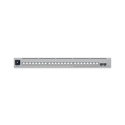 UniFi Switch Pro Max 24 – Switch Capa 3 con 24 Puertos (8 × 2.5 GbE y 16 × 1 GbE), 2 Puertos SFP+ 10G y Pantalla Informativa Integrada
