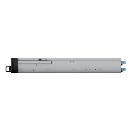 Servidor de Almacenamiento FlashStation FS3410 | 24 Bahías SSD SATA 2.5" | Intel Xeon D-1541 8 Núcleos | 16 GB RAM (Ampliable a 128 GB) | 356,500 IOPS Lectura | 129,400 IOPS Escritura | 4 Puertos 1GbE + 2 Puertos 10GbE