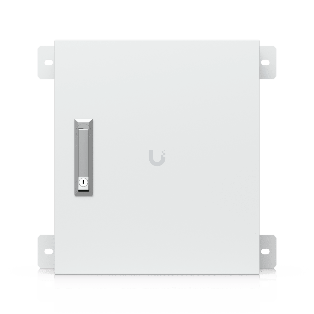 Gabinete de Conexión para Interior y Exterior Compatible con UniFi Access Hubs, Switches y Accesorios