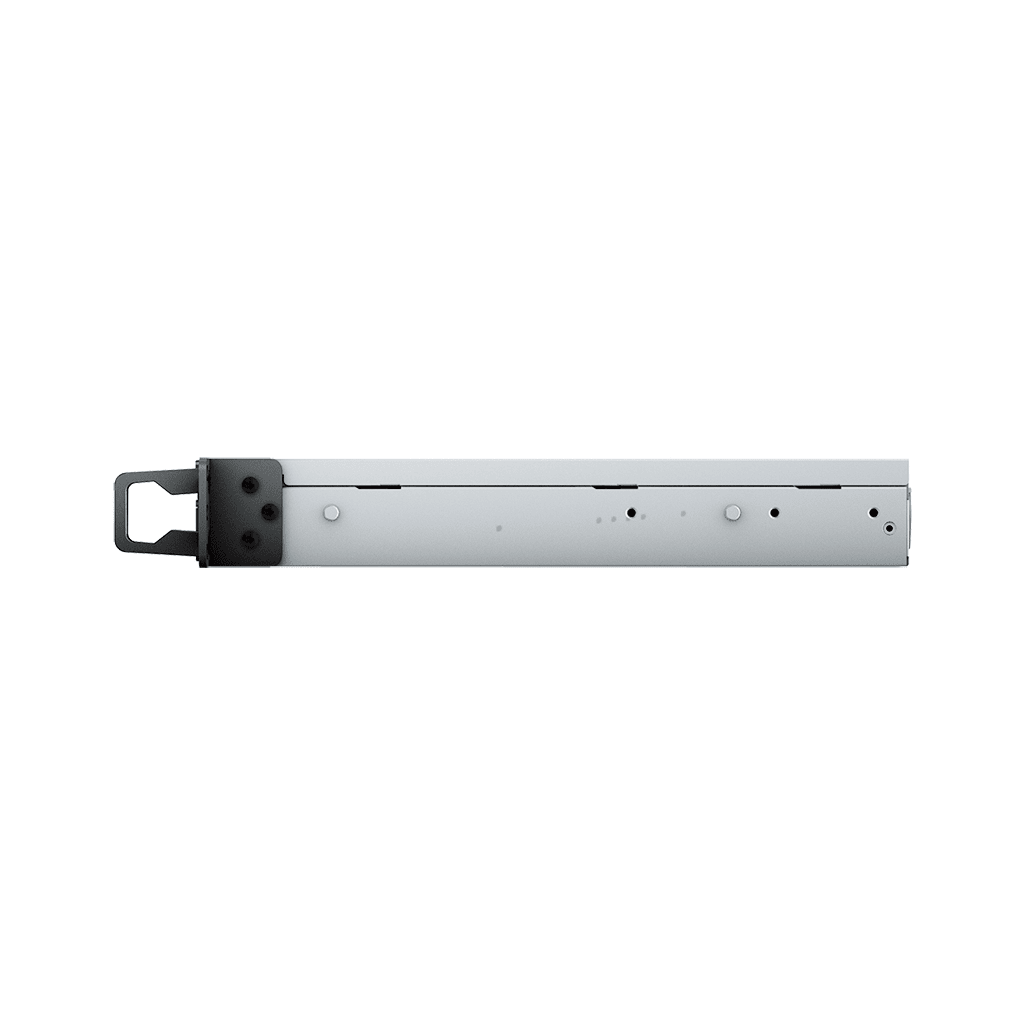 NAS RackStation RS822+ | 4 Bahías | 1U | AMD Ryzen V1500B | 32 GB DDR4 ECC | 4 Puertos 1GbE | Expansión PCIe | Compatible con SSD NVMe | Sistema Operativo Synology DSM.