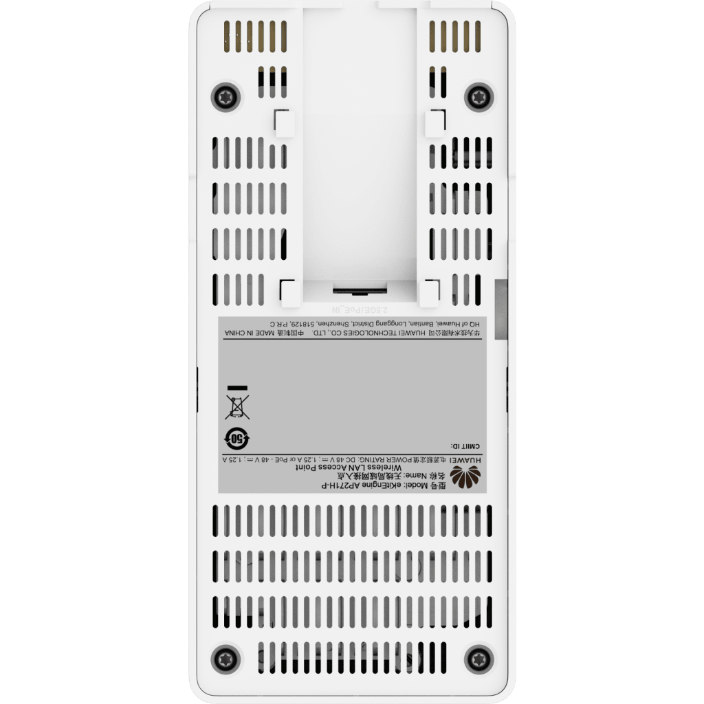 Access Point Wi-Fi 7 de Pared / BE3600 Dual-Band 3.57 Gbps3.5 Gbps / 2x2 MU-MIMO / 4096-QAM / MLO / Puerto Uplink 2.5GE PoE In / 5 Puertos GE Downlink (2 PoE Out) / Antenas Inteligentes / Libre de Licenciamiento