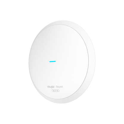 Punto de acceso Wi-Fi 6 para interior en techo hasta 1.77 Gbps doble banda 802.11ax MU-MIMO 2x2