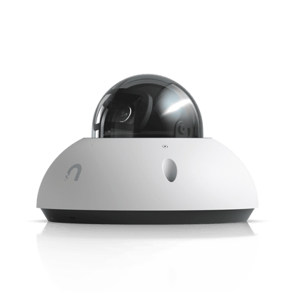 UniFi G6 Dome – Cámara 4K Antivandálica y Todo Clima con Sensor de 8 MP (1/1.8”), Motor de IA Multi-TOPS y Visión Nocturna Infrarroja de Largo Alcance