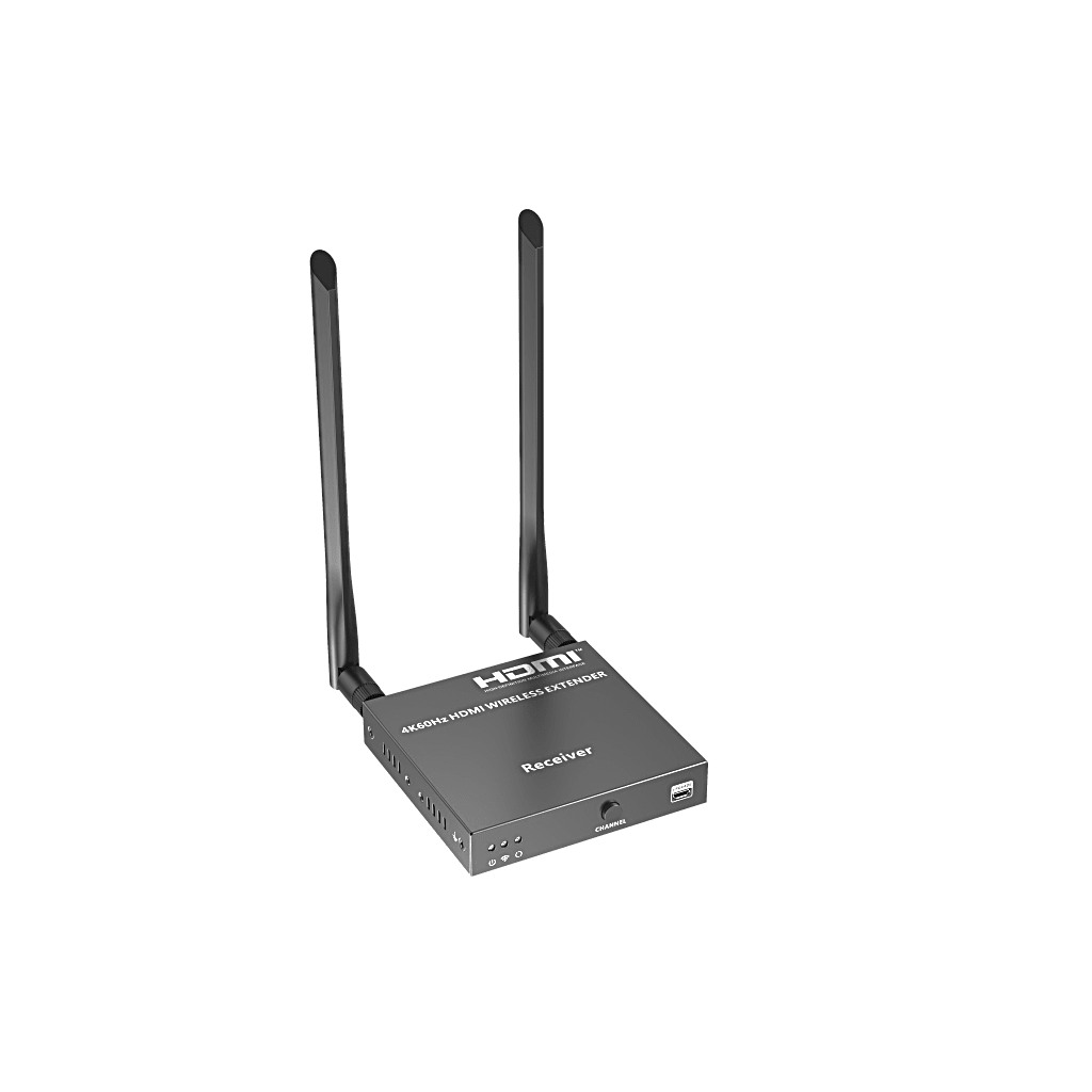 Receptor Inalámbrico HDMI | 4K@60Hz 4096x2160 | Tecnología ipcolor STREAM | Banda 5G 5.18-5.24 GHz | Distancia 50 m | Conexión de Hasta 1 a 4