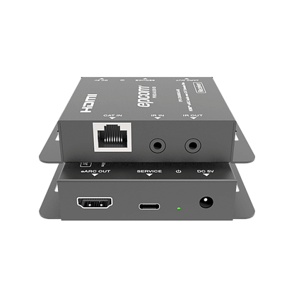 Extensor Audio HDMI eARC | 50 Metros | CAT5e/6 | Soporte Dolby Atmos DTS-HD | IR Bidireccional | CEC Passthrough | Carcasa Metálica