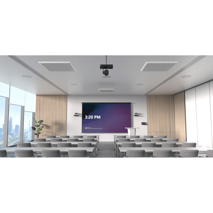 Sistema de Videoconferencia MVC-S98-C5U-004 de Yealink diseñado para Salas Extra Grandes con Triple Cámara Inteligente y Funciones Avanzadas de IA