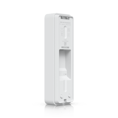 UVC Doorbell Lite – Videoportero Compacto 5 MP PoE con Visión Nocturna IR, Audio Bidireccional y Diseño Resistente al Clima, Color Blanco