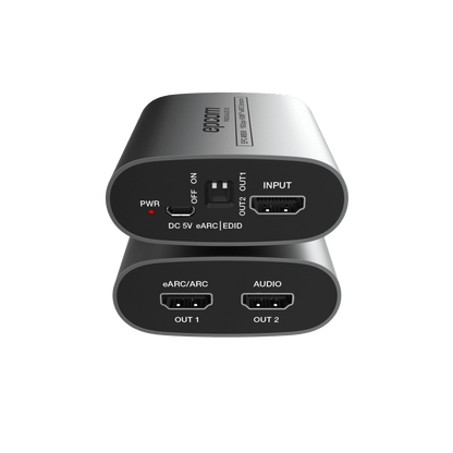 Extractor eARC HDMI | 18 Gbps | Audio Digital | Compatibilidad 4K HDR | Diseño Compacto