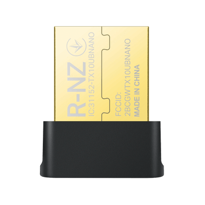 Adaptador USB Nano Wi-Fi 6 / Dual Band 600 Mbps en 5 GHz / 287 Mbps en 2.4 GHz / Bluetooth 5.3 BLE / WPA3 / Driver Pre-Cargado / 802.11ax