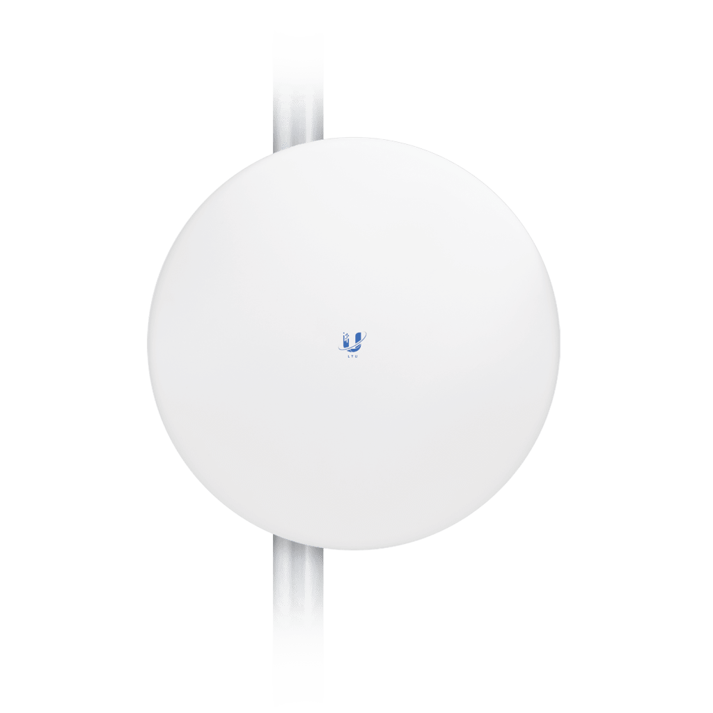 Cliente LTU PtMP 5 GHz de Alto Rendimiento de hasta 900+ Mbps, Radio de Análisis Espectral y Radomo Integrado
