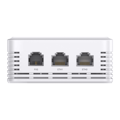 Punto de Acceso GPON Omada / WiFi 6 AX1800 / 1 puerto GPON / 1 Puerto FXS / 2 Puertos 10/100/1000 RJ45 / Mesh Omada / Configuración por Controlador o Stand-Alone / Para Montaje en Pared