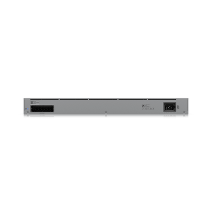 UniFi Switch Pro Max 48 – Switch Capa 3 con 48 Puertos (16 × 2.5 GbE y 32 × 1 GbE), 4 Puertos SFP+ 10G y Pantalla Informativa Integrada