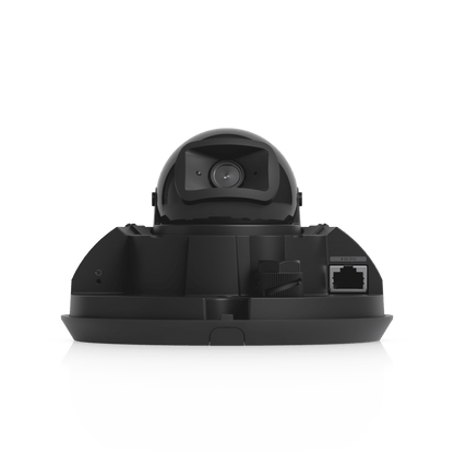 UniFi G6 Dome – Cámara 4K Antivandálica y Todo Clima con Sensor de 8 MP (1/1.8”), Motor de IA Multi-TOPS y Visión Nocturna Infrarroja de Largo Alcance, Color Negro