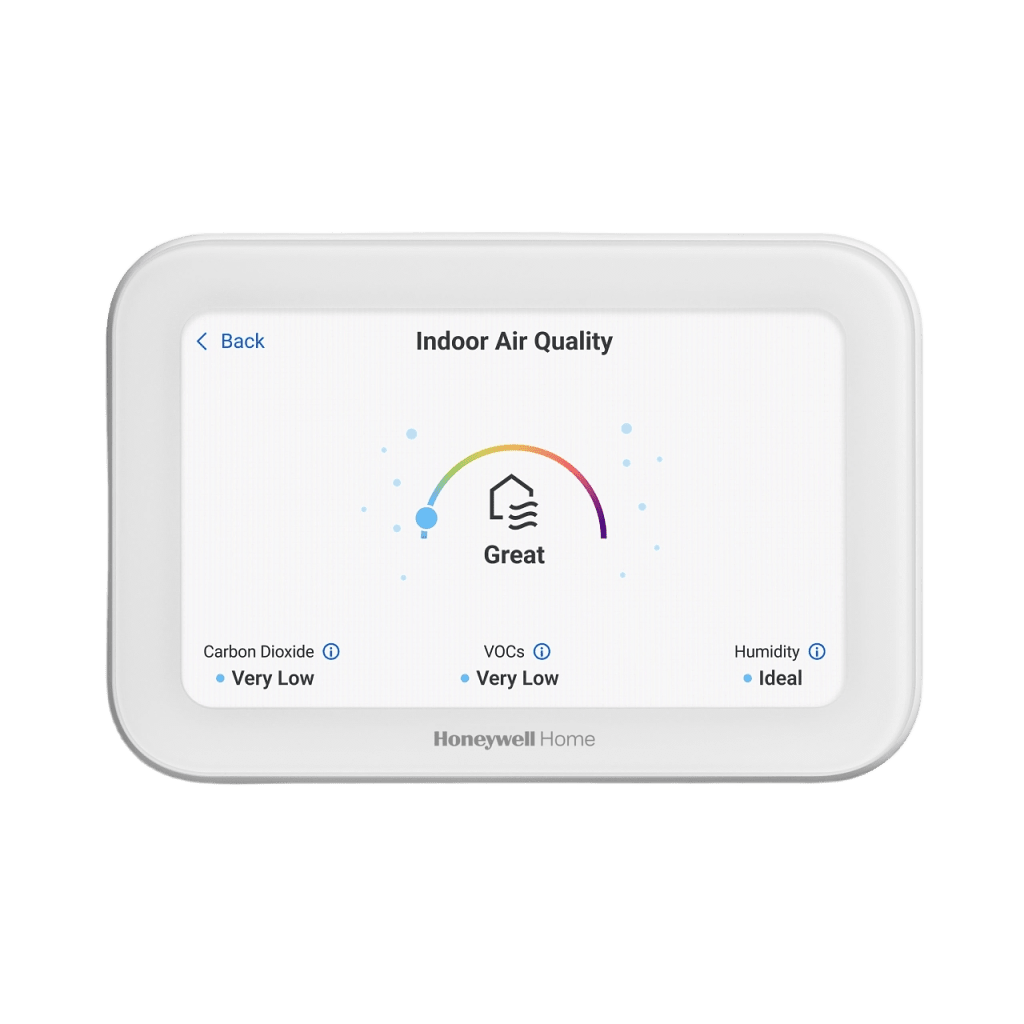 Termostato Inteligente ElitePRO S1200 / 5 pulgadas Pantalla Táctil / Control IAQ Calidad de Aire / 4H-2C Heat Pump / WiFi-Bluetooth-Matter / Video Doorbell Streaming / ENERGY STAR