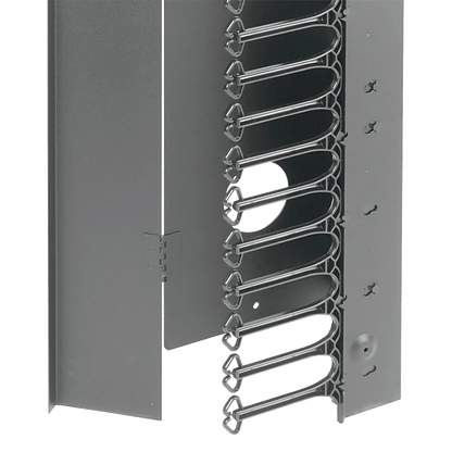 Gabinete Rack ProLine ConnecTek 42 UR 2000 x 800 x 1200 mm con Capacidad 1134 kg  Acero, Color Negro Con Organizadores Laterales Frontal y Traseros Incluidos