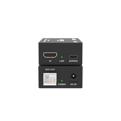 Extensor HDMI sobre Fibra Óptica | Resolución 4K2K@60Hz | Monomodo | 4:4:4 | Ancho de Banda 18 Gbps | Distancia hasta 10 km | HDCP 2.2 | HDR10+ Dolby Vision | Audio 7.1CH