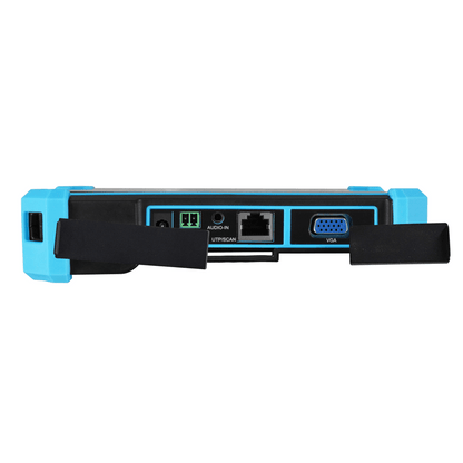 Tester de Vídeo | Prueba de Cámara Analógica | Prueba de Cámara IP | Prueba Audio por Coaxitron TVI/CVI/AHD | Soporta ONVIF| 8K/4k | H.264 y H.265 | Entrada VGA | Entrada HDMI | UTP/RJ45 TDR | Detecta y Analizar puertos LLDP/CD