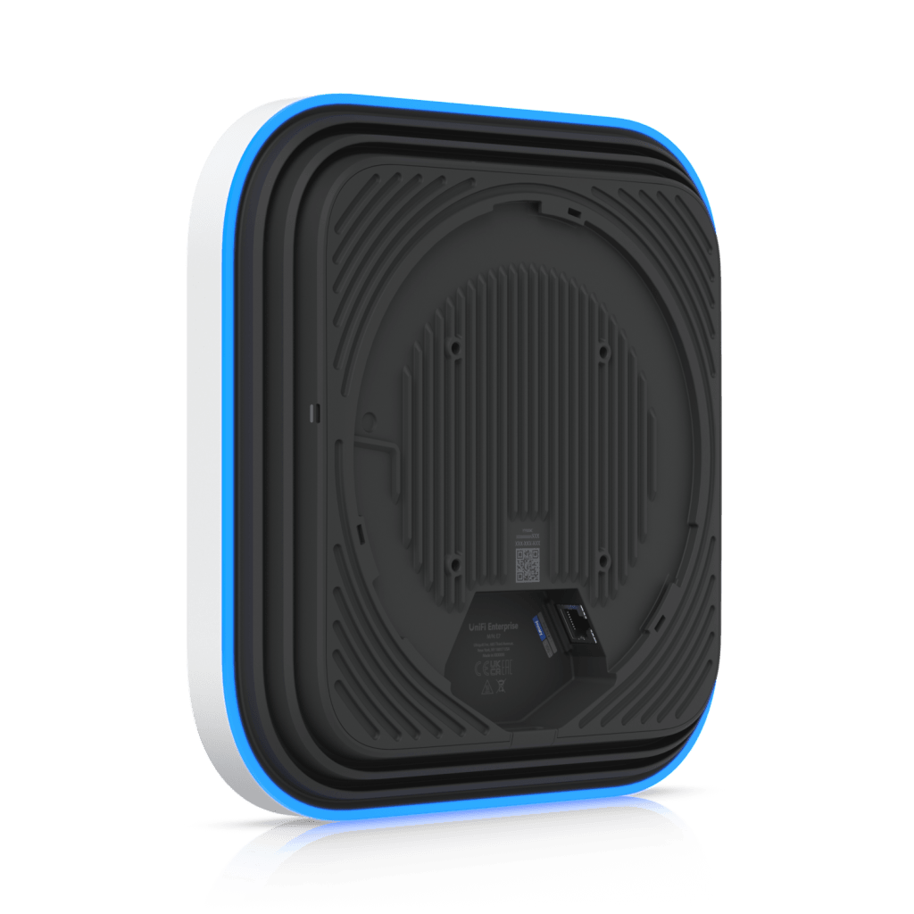 UniFi Enterprise Access Point E7, WiFi 7, 2.4/5/6GHz, 10 Cadenas Espaciales, Analizador Espectral en Tiempo Real, Hasta 1000 Dispositivos, (1) Puerto 10G RJ45 y (1) Puerto 1G RJ45 para Alta Disponibilidad de Energía y Datos