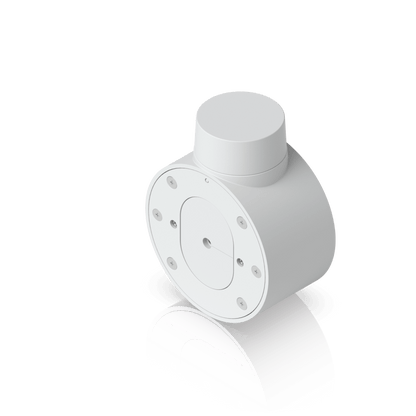Camera Compact Junction Box – Caja de Conexiones Antimanipulación para Cámaras Compactas Dome y Turret Color Blanco